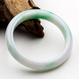 Burmese Jadeite Green Flower Bracelet Princess Jewelry Gift