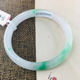 Zheru Jadeite Bracelet Natural Green 54-62mm A Class Certificate
