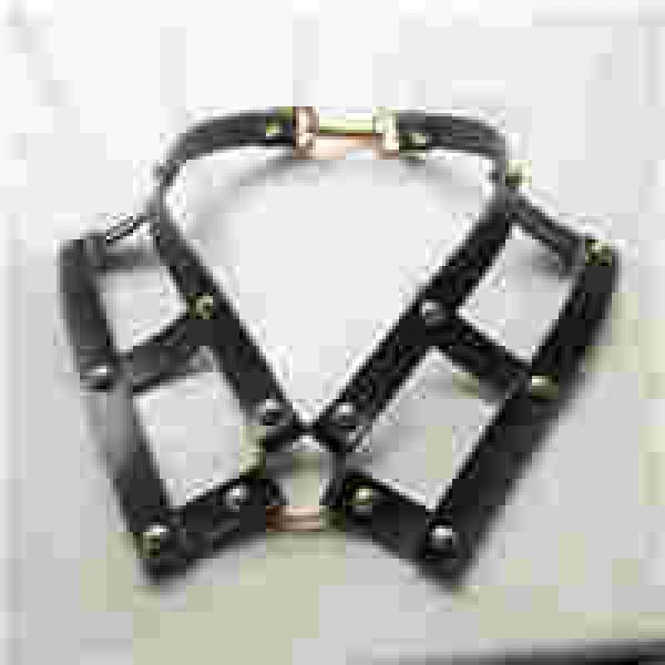 Harajuku Hot Dark Rivet Punk Goth Leather Choker Belt