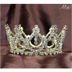 Small Bridal Tiaras Crystals Mini Crowns For Girls Kids Rhinestones