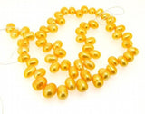 Yellow 5-7mm Freshwater Pearl Loose Beads 14inches LC3-148