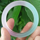 Zheru Jade Two-color 54-64mm Bracelet Princess Jewelry Gift