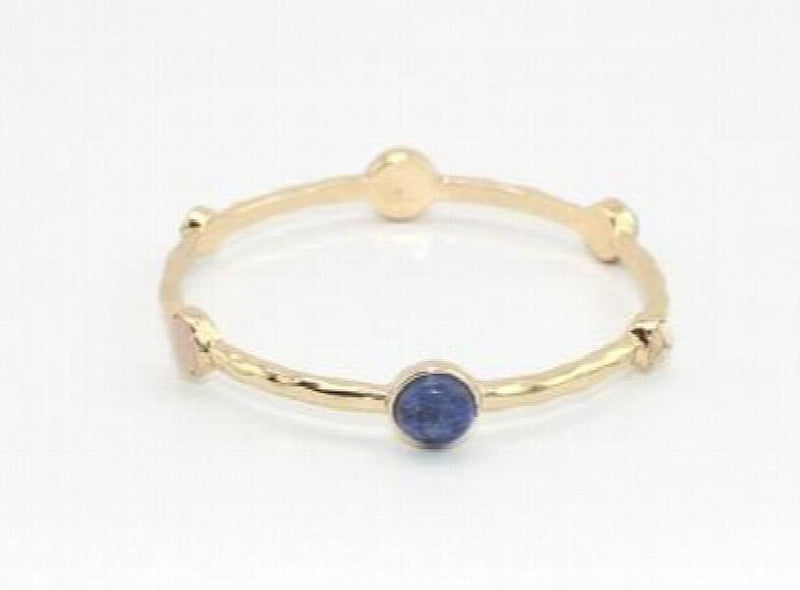 Stone Symmetrical Charm Chunky Bangles for Women