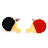 Sports Shoe Basketball Tennis Ball Badminton Pingpong Golf Cufflink