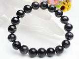 Rutilated Quartz Bracelet Round Beads Reiki Jewelry 8-12mm AAAAA