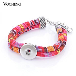 10pcs 18mm Snap Button Charms Bracelet Interchangeable Jewelry