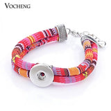 10pcs 18mm Snap Button Charms Bracelet Interchangeable Jewelry