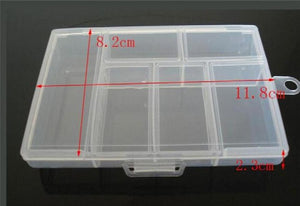 Plastic Craft Organizer Storage Tool Box for Jewelry Packaging