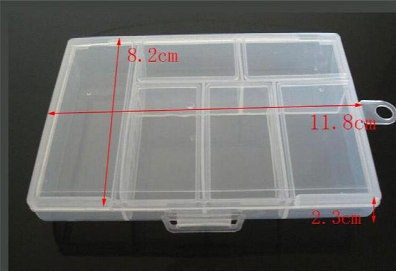 Plastic Craft Organizer Storage Tool Box for Jewelry Packaging
