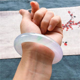 Zheru Jade Princess Bracelet Ice Purple Certified 53-62mm A-Class