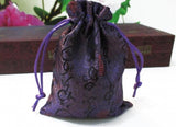 10pcs/lot 10cm*14cm Christmas Wedding Gift Jewelry Bags Pouch
