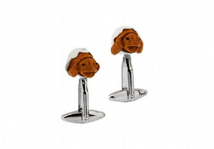 Sunnylink Men's Orange Tortoise Animal Cuff Links for Shirt