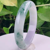 Natural Burma Jade 54mm-62mm Princess Bracelet, Gift for Girlfriend or Mom