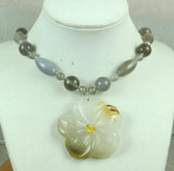 Natural Stone Turquoises Quartz Crystal Pendant for DIY Jewelry Making