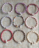 Freshwater Pearl Hand Bracelets 3pcs/lot