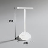 Frosted Acrylic Earrings Display Holder Jewelry Stand