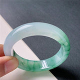 Natural Burmese Emerald Light Flower Bracelet for Mothers