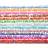 185Pcs 6mm Multicolor Shell Beads for Jewelry Making