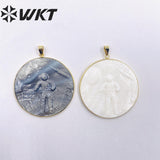 Astronaut's Trumpet Shell Pendant - Lovely Jewelry