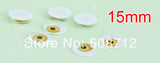 200pcs 15mm Yellow Pupil Animal Eyes DIY Manual Toy Eyes Accessory