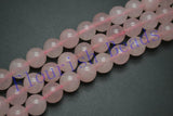 High Rose Quartz Round Loose Beads DIY Necklace Making