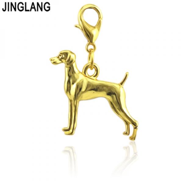 Alloy Dog Charms DIY Pendant Small Charms Jewelry for Necklace Bracelet