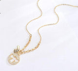 High Bee Necklace Pendant Micro-set Gift