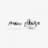 925 Sterling Silver Irregular Earrings for Women
