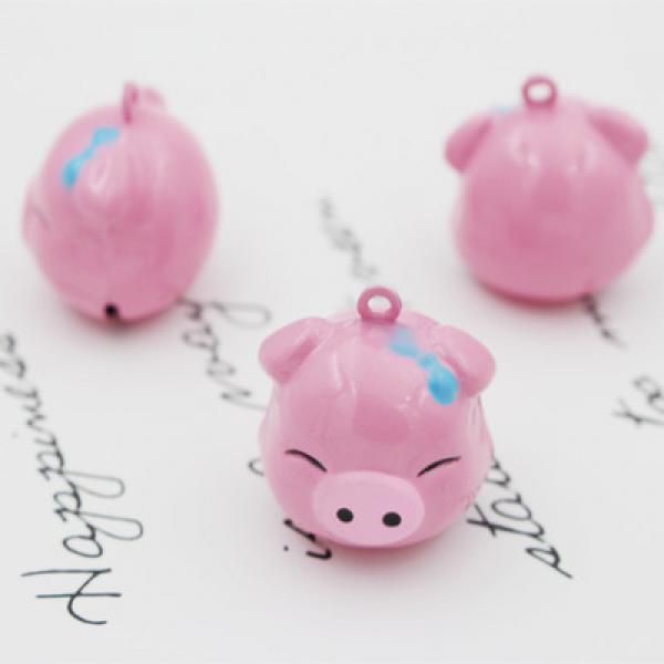 Cartoon Bells Charm Necklace Pendant Kids Bracelet DIY Craft Jewelry