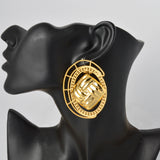 ZEADear Sunflower Teardrop Earrings for Women Dubai Wedding Jewellery