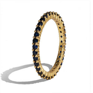 Cubic Zircon Stackable Ring for Women Wedding