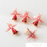 2pcs Koi Goldfish Earrings DIY Material