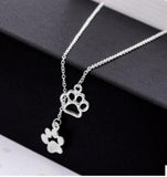 10pcs Dog Claw Best Friend Forever Necklace Set
