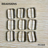 Clear Acrylic Rectangle Shape Beads 160pcs/Lot #6384