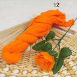 20pcs Nylon Flower Material for DIY Crafts Wedding
