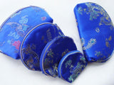 5-Piece Silk Satin Handbags Wallet Jewelry Bags Set