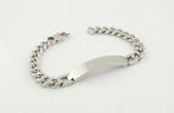 Gokadima 21.5cm Stainless Steel ID Bracelet Mens Jewellery WB055