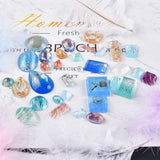 DIY Two Pendants Silicone UV Resin Jewelry Tools Dried Flower Molds