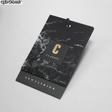 Personal Logo Foil Hang Tag for Kids Clothes