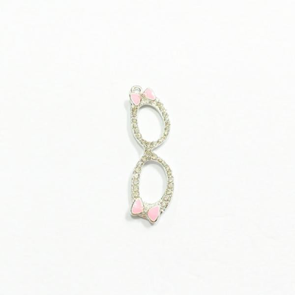 10pcs/lot Sunglass Rhinestone Pendants For Summer Jewelry Making