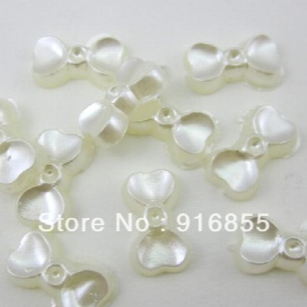 1000pcs/lot 14*8mm Bowknot Beads For Nail Art And Electronics