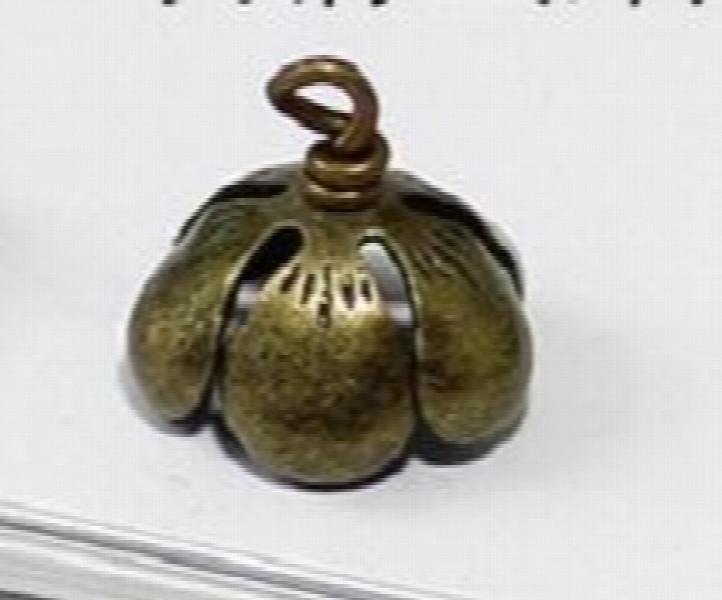 50 pcs Copper/Silver 5 Petal Flower Cap for 14/16/18/20mm Glass Accessories