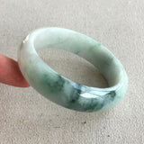 Natural Myanmar Emerald Two-color Floating Bracelet for Women