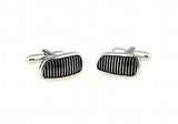 Brass Cuff Buttons Car Air Intake Grid Cufflinks