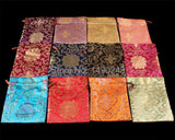 15x18 cm Chinese Style Embroider Jewelry Bags, Lot of 10