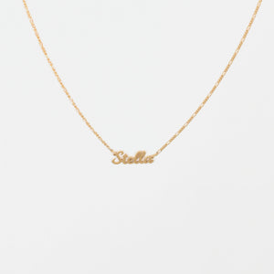 Personalized Script Name Necklace on Chain - Custom Gift for Mom