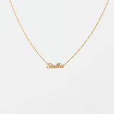 Personalized Script Name Necklace on Chain - Custom Gift for Mom