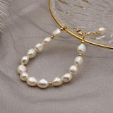 Baroque Freshwater Pearl Bracelet for Lady Wedding Party Gift