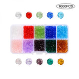4-10mm Transparent Crystal Beads for Jewelry Making DIY