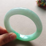 Zheru Jewelry Burmese Jade Two-Color Bracelet - Gift for Mom or Partner